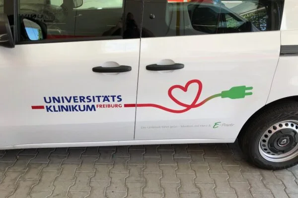 UKFR Kangoo Kangoo Uniklinik Freiburg / Gestaltung: Omniprint GmbH