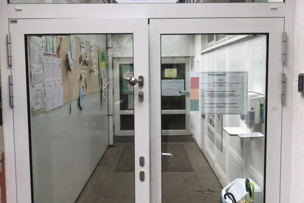 Folienbeschriftung Oberlicht